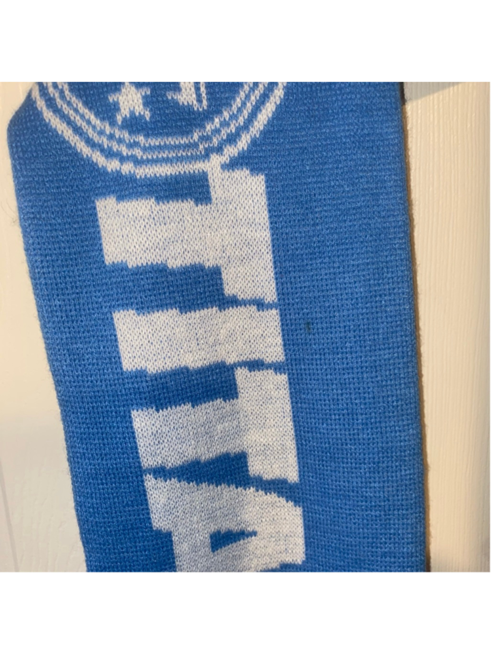 Men's NFL Tennessee Titans ‘TitanUp’ Knit Blue Scarf - Picture 4 of 4